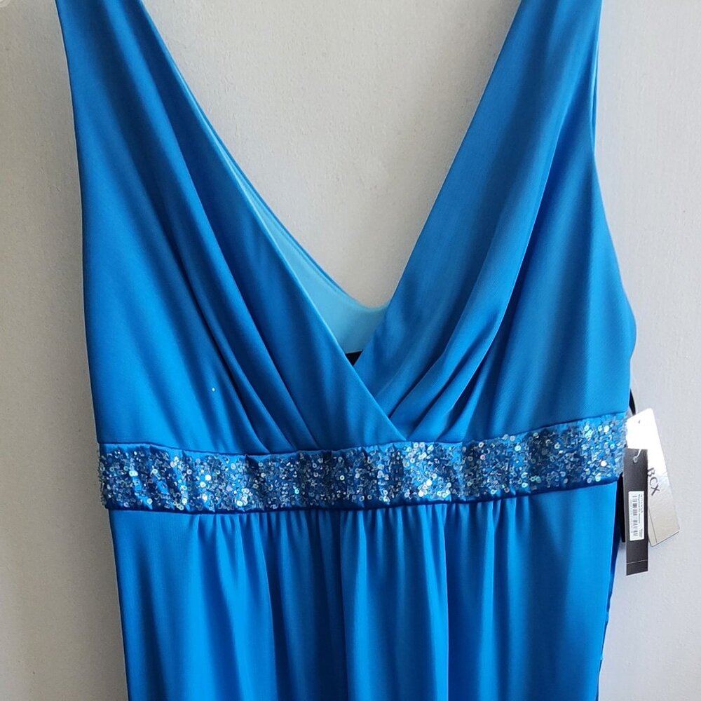 BCX BNWT Flowy Blue Dress, Large